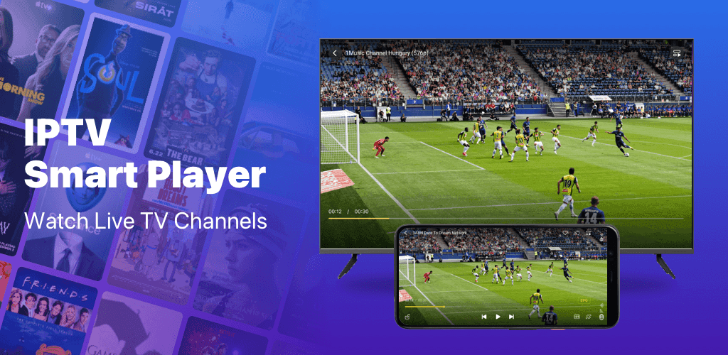  IPTV Smart Player – Live TV hero